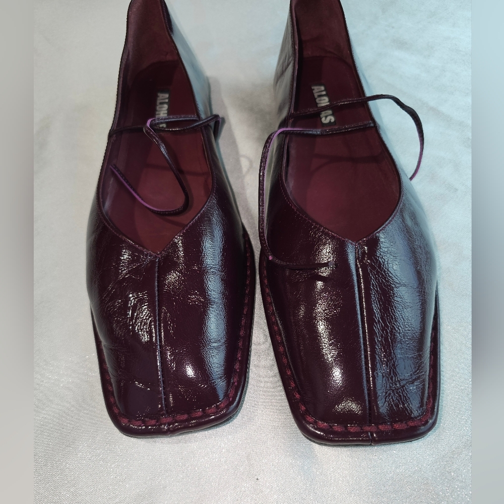 ALOHAS Sway Square Toe Ballet Flats Sz  EU40/US9-9.5 - Picture 7 of 16